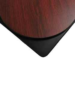 Black/Dark Mahogany Reversible Table Top 